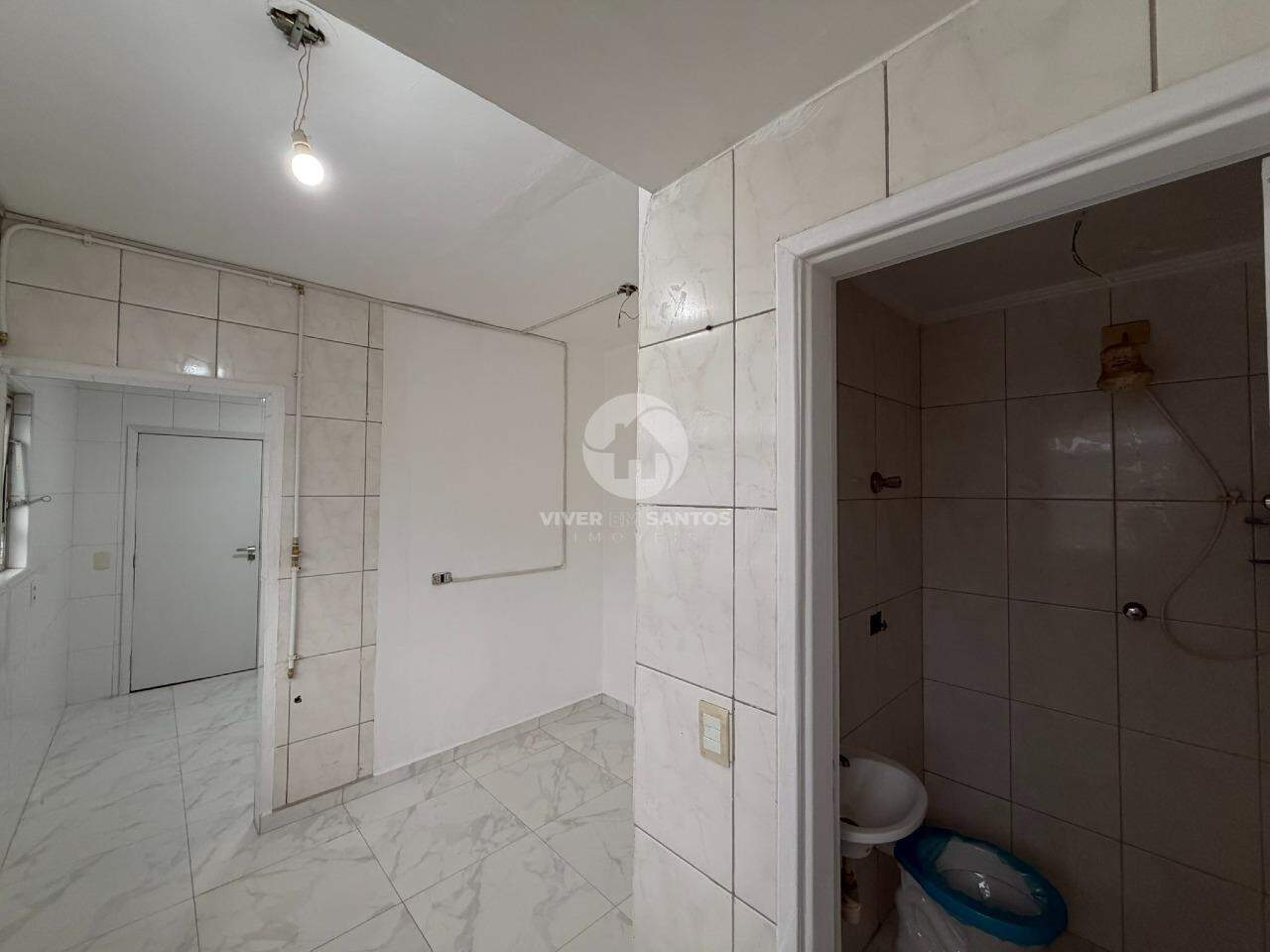 Apartamento 2 Dormitórios, Dependência Revertida, Elevadores e Vaga de Garagem no Campo Grande – Santos/SP em Campo Grande, Santos — foto 21
