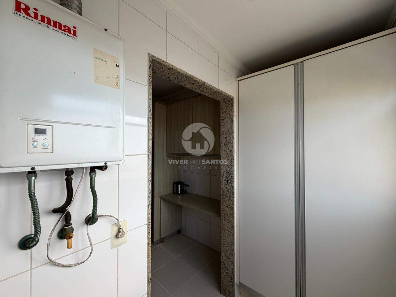 Apartamento 3 Dormitórios, Suíte, Varanda com Churrasqueira, Lazer Completo e Garagem Fechada na Aparecida – Santos/SP em Aparecida, Santos — foto 27
