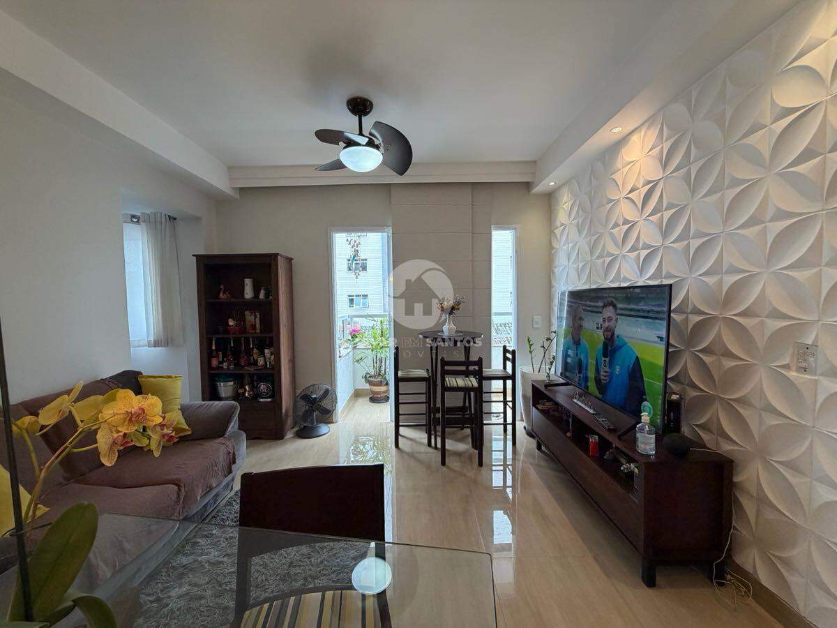Apartamento 2 Dormitórios, Suíte, Varanda, Depósito Privativo e Lazer Completo no José Menino – Santos/SP em José Menino, Santos — foto 5