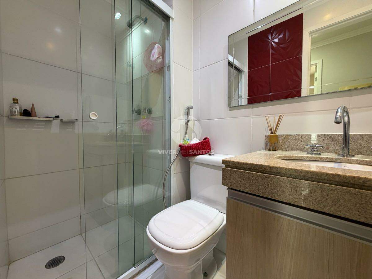 Apartamento 2 Dormitórios, Suíte, Varanda, Depósito Privativo e Lazer Completo no José Menino – Santos/SP em José Menino, Santos — foto 11