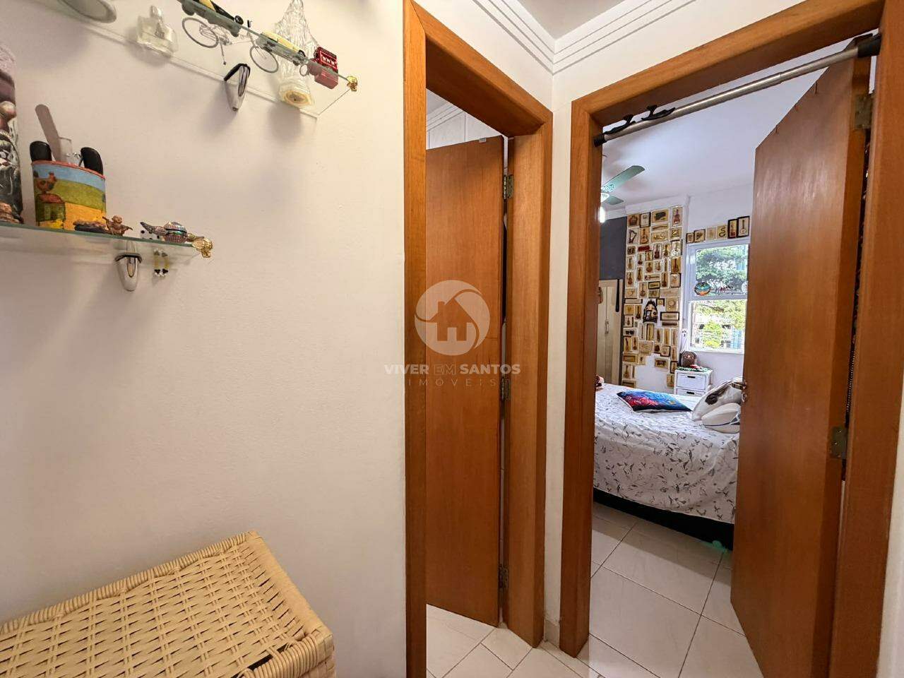 Apartamento Reformado, 2 Dormitórios, Vista Livre e Portaria 24h na Quadra da Praia – Ponta da Praia, Santos/SP em Ponta da Praia, Santos — foto 6