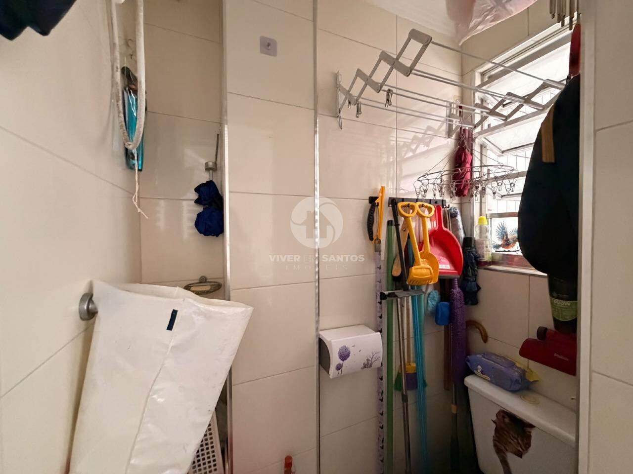 Apartamento Reformado, 2 Dormitórios, Vista Livre e Portaria 24h na Quadra da Praia – Ponta da Praia, Santos/SP em Ponta da Praia, Santos — foto 19