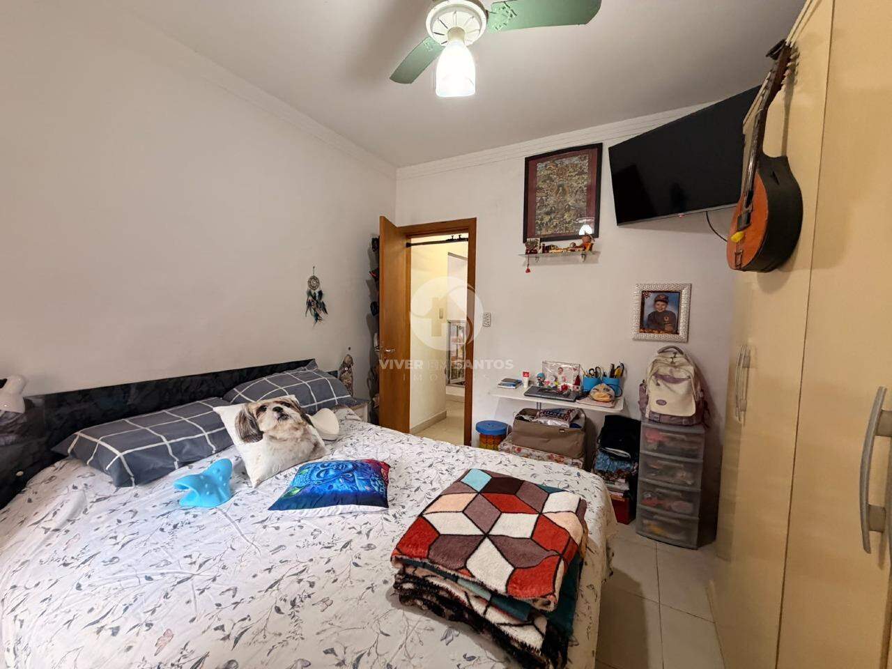 Apartamento Reformado, 2 Dormitórios, Vista Livre e Portaria 24h na Quadra da Praia – Ponta da Praia, Santos/SP em Ponta da Praia, Santos — foto 14
