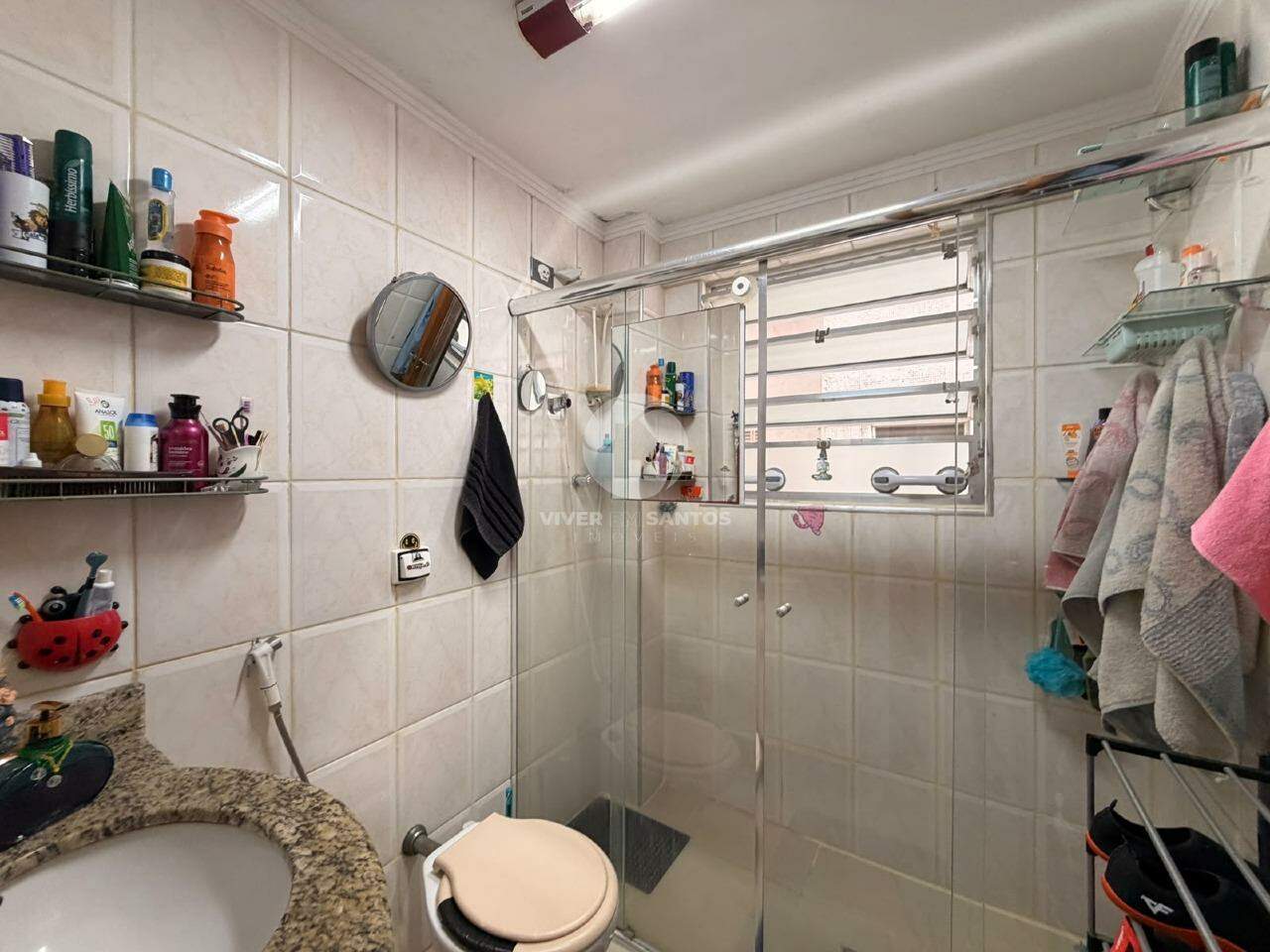 Apartamento Reformado, 2 Dormitórios, Vista Livre e Portaria 24h na Quadra da Praia – Ponta da Praia, Santos/SP em Ponta da Praia, Santos — foto 11