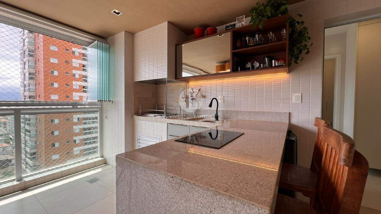 Apartamento 3 Suítes, Varanda Gourmet, Vista Livre e 2 Vagas Demarcadas na Ponta da Praia – Santos/SP em Ponta da Praia, Santos — foto 3