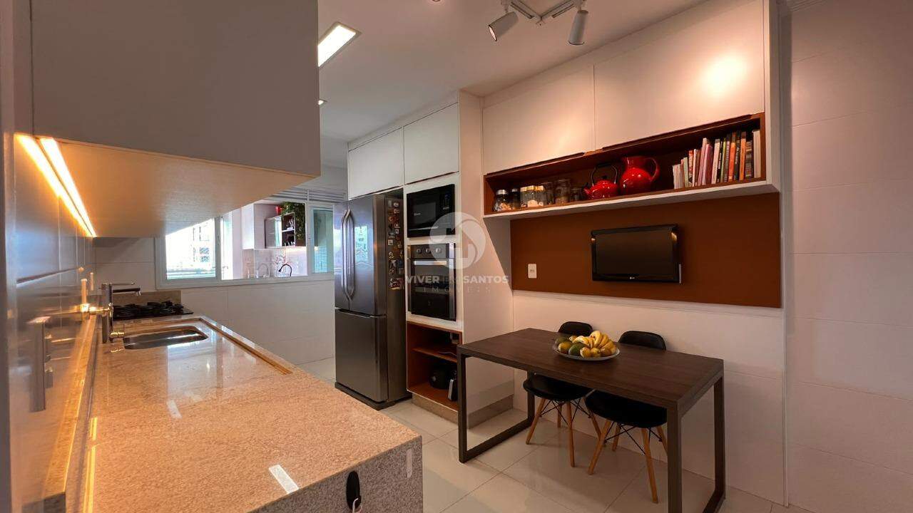 Apartamento 3 Suítes, Varanda Gourmet, Vista Livre e 2 Vagas Demarcadas na Ponta da Praia – Santos/SP em Ponta da Praia, Santos — foto 22