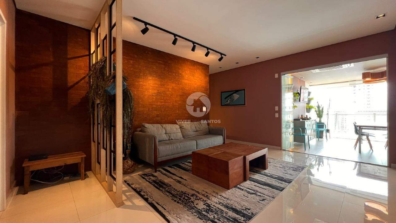Apartamento 3 Suítes, Varanda Gourmet, Vista Livre e 2 Vagas Demarcadas na Ponta da Praia – Santos/SP em Ponta da Praia, Santos — foto 8