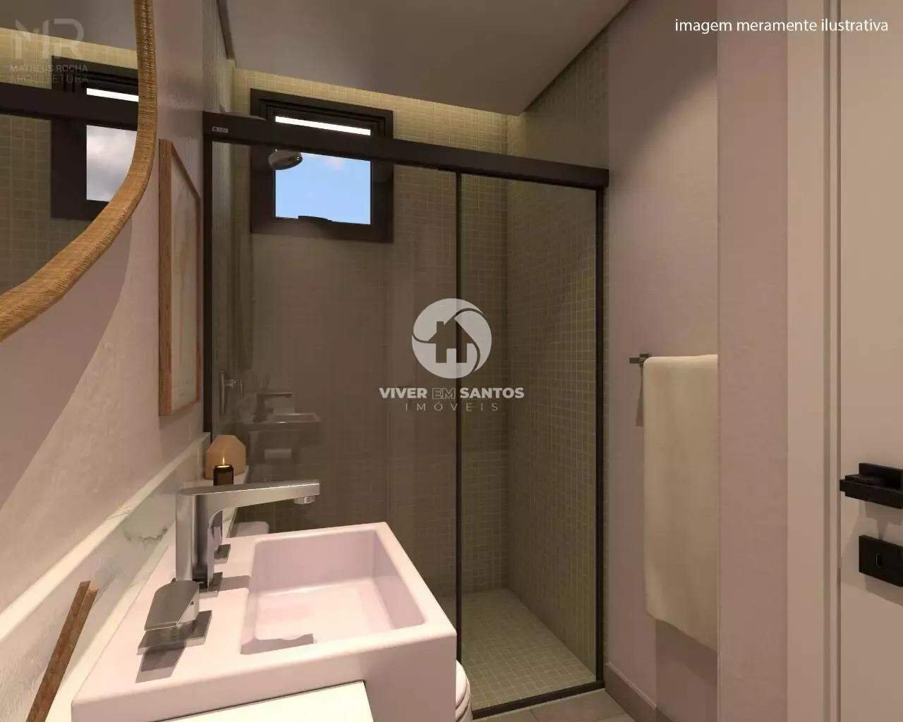 Casa Triplex em Villagio, 2 Dormitórios, Garagem Coberta e Churrasqueira – Entrega em Dezembro em Vila Mathias, Santos — foto 10