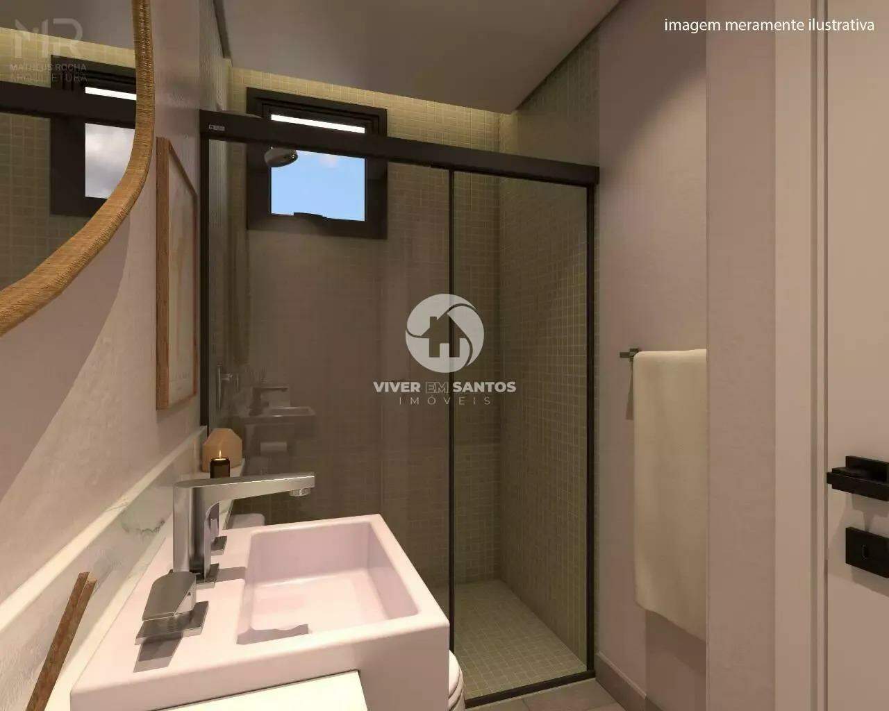 Casa Triplex em Villagio, 2 Dormitórios, Garagem Coberta e Churrasqueira – Entrega em Dezembro em Vila Mathias, Santos — foto 20