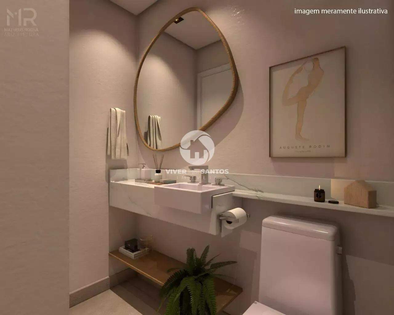 Casa Triplex em Villagio, 2 Dormitórios, Garagem Coberta e Churrasqueira – Entrega em Dezembro em Vila Mathias, Santos — foto 14