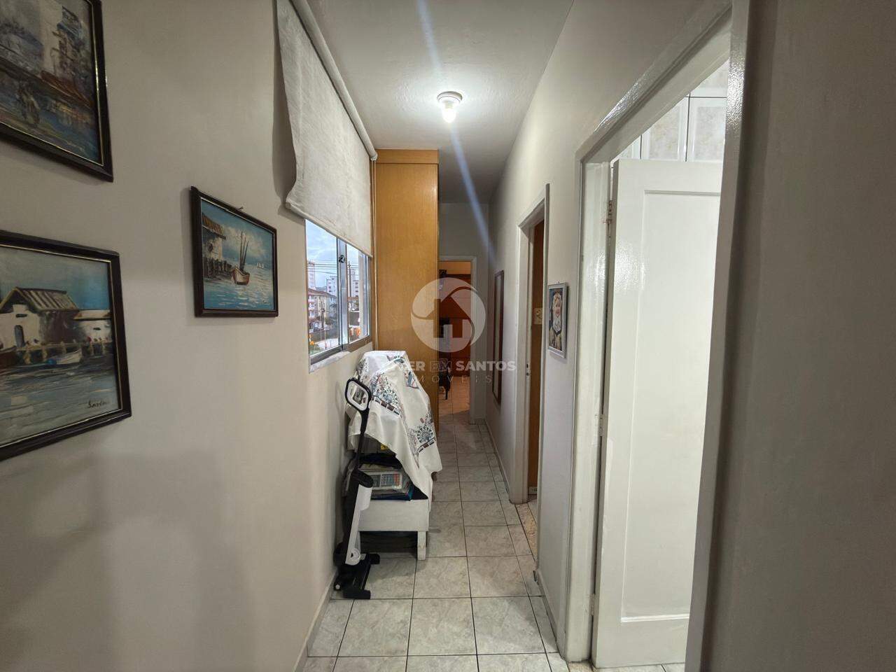 Apartamento 2 Dormitórios, Varanda e 1 por Andar no Gonzaga – Santos/SP em Gonzaga, Santos — foto 5