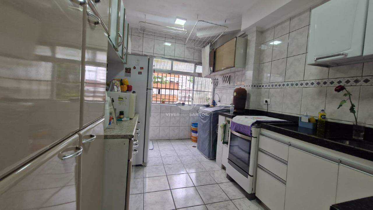 Apartamento 2 Dormitórios, Garagem Fechada e Elevadores na Encruzilhada – Santos/SP em Encruzilhada, Santos — foto 12