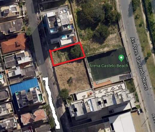 Terreno à venda no Castelo: 