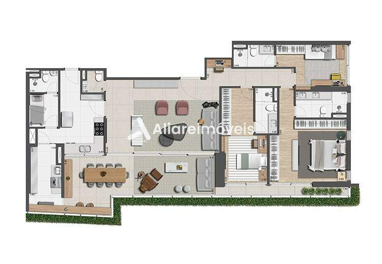 Apartamento à venda com 3 quartos, 175m² - Foto 26