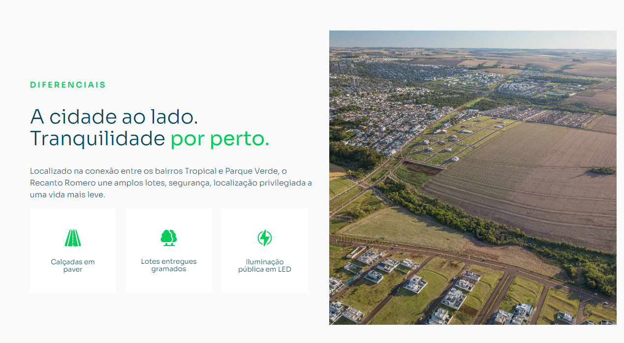 Terreno à venda no Recanto Tropical: 