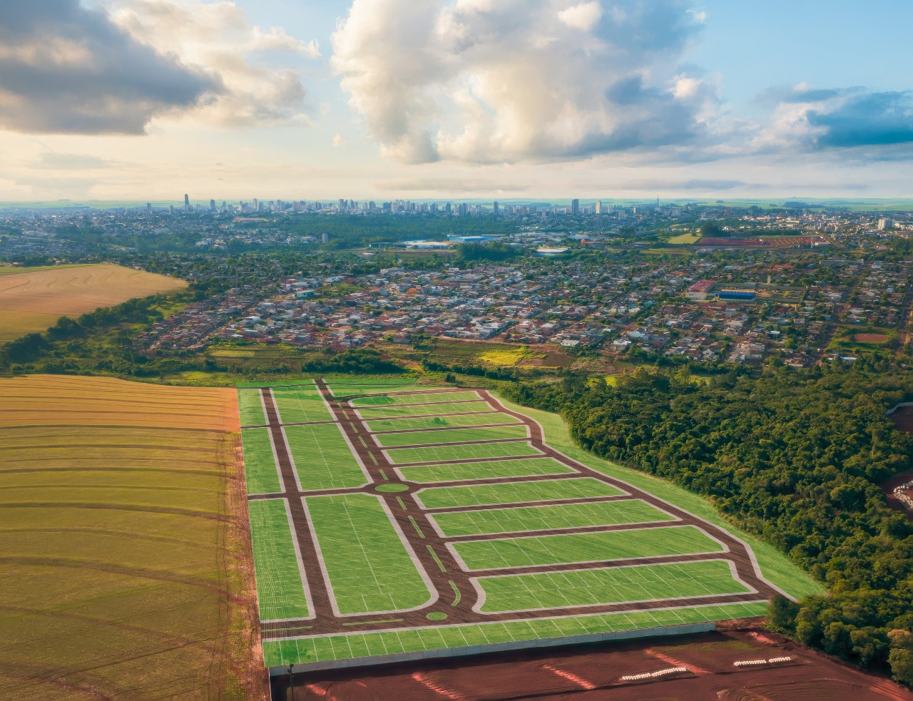 Terreno à venda no Cascavel Velho: 