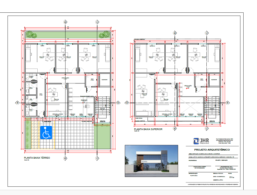 Sala para aluguel no Country: 