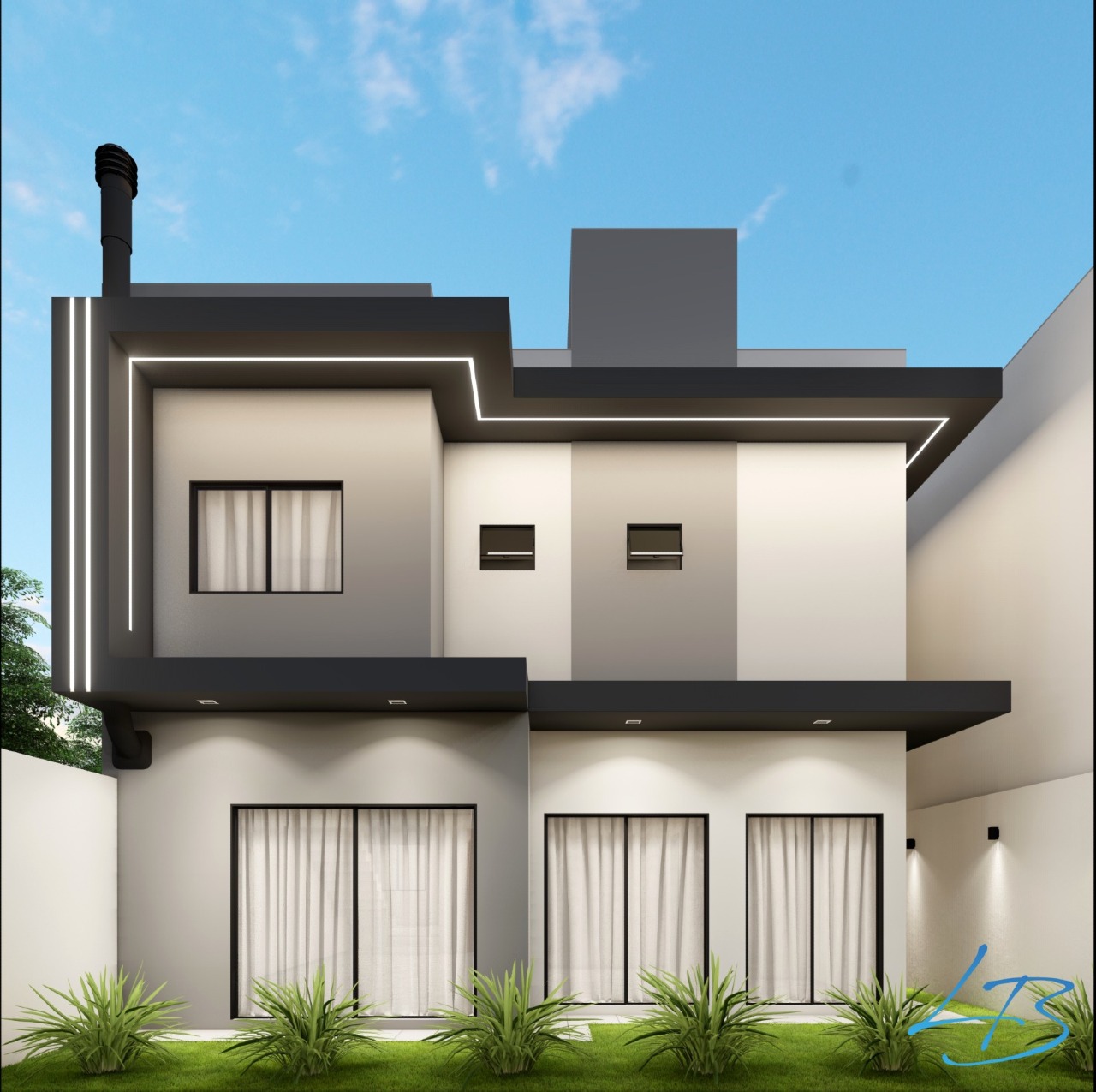 Sobrado à venda no Recanto Tropical: 