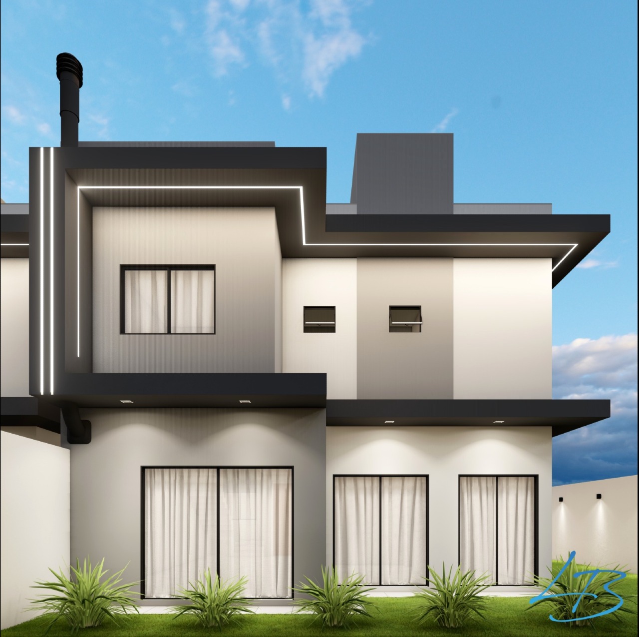 Sobrado à venda no Recanto Tropical: 