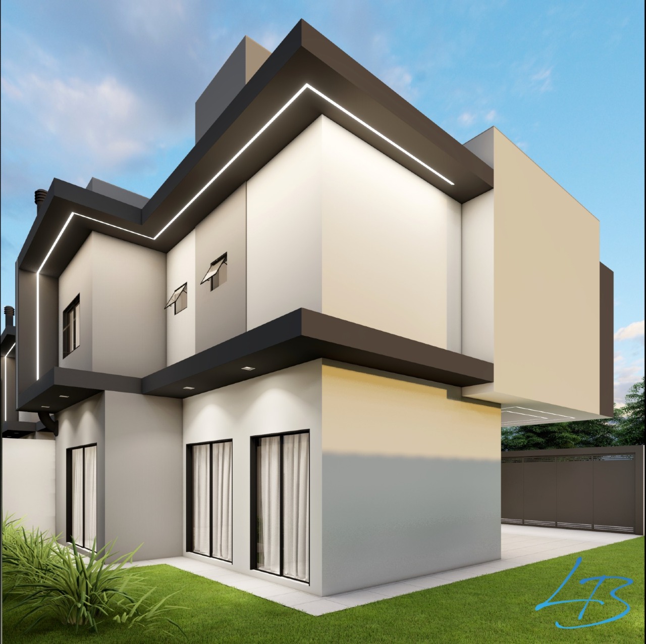 Sobrado à venda no Recanto Tropical: 