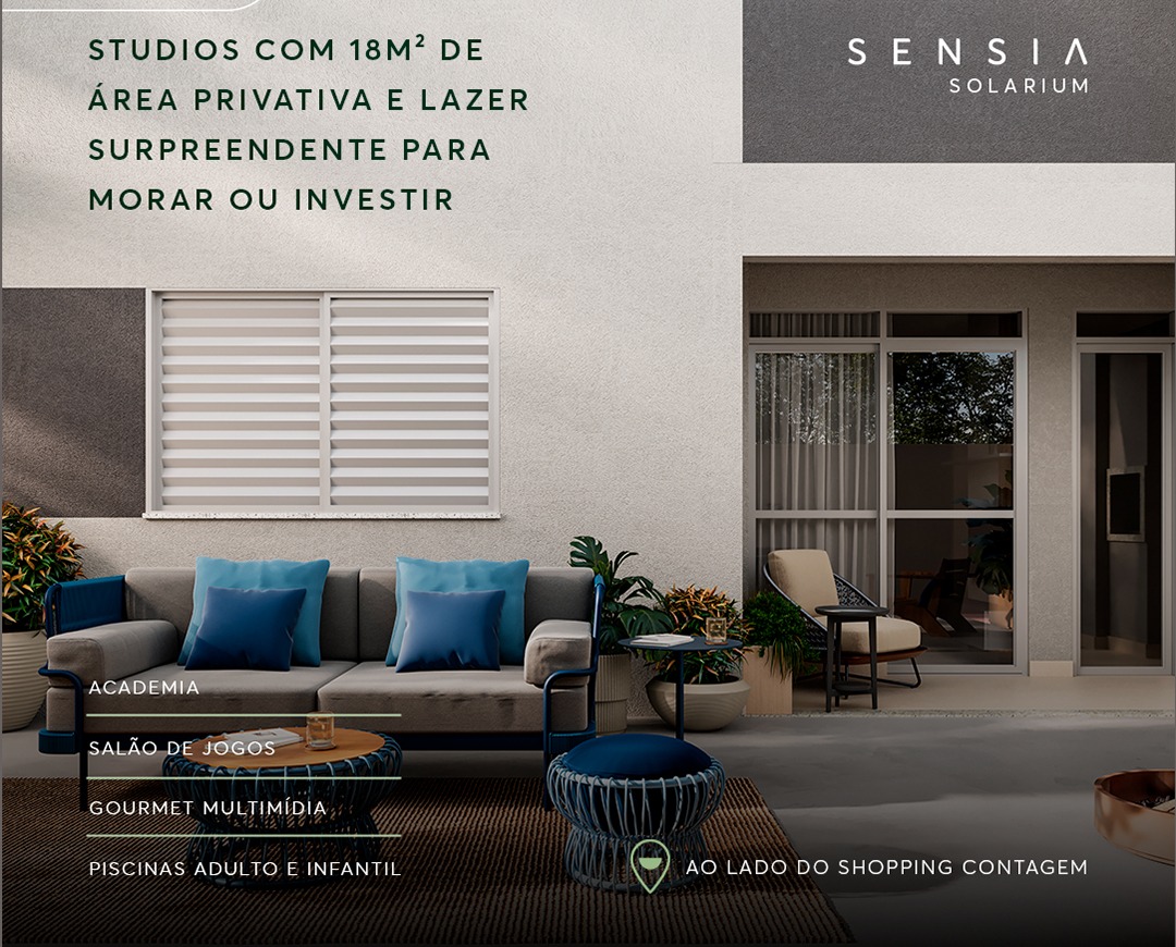 Imagem do imóvel Apartamento à venda, 2 quartos, 1 suíte, Cabral - Contagem/MG