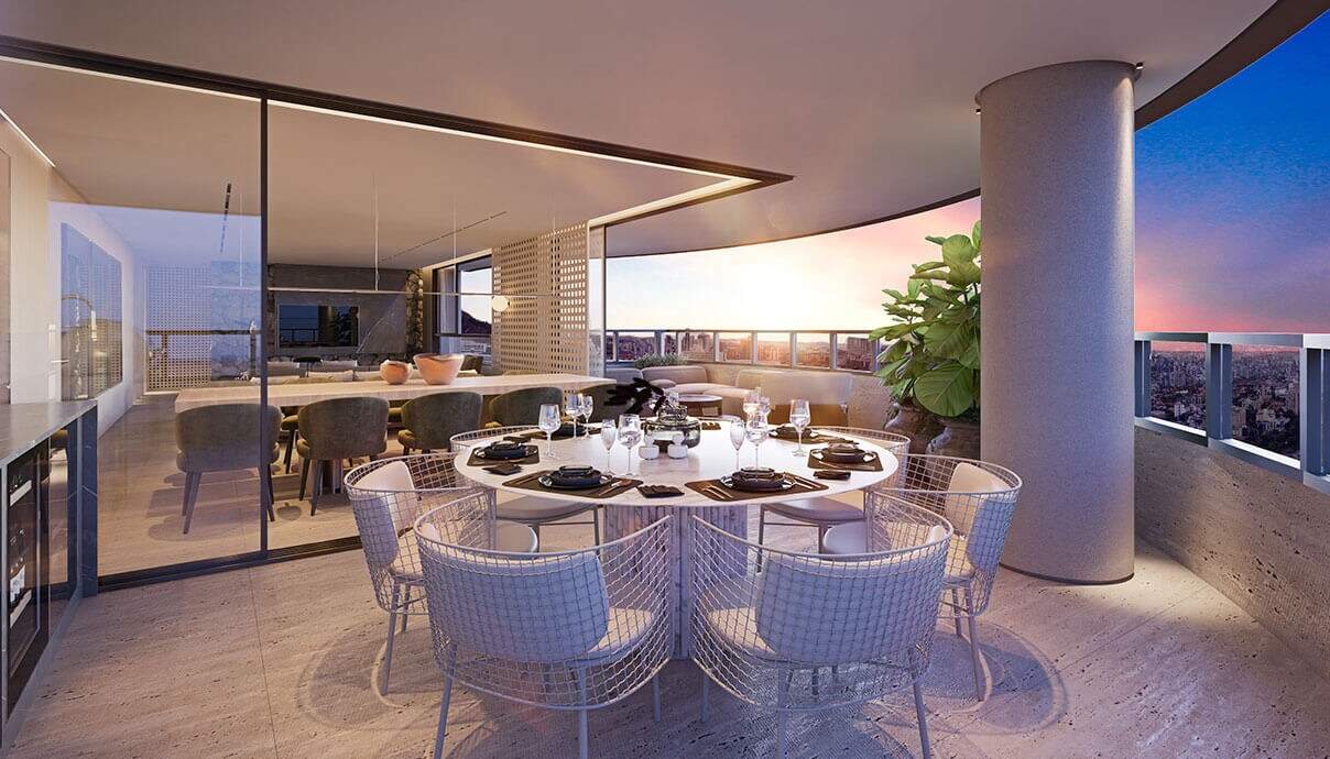 Imagem do imóvel Apartamento à venda, 4 quartos, 4 suítes, 4 vagas, Santa Lúcia - Belo Horizonte/MG