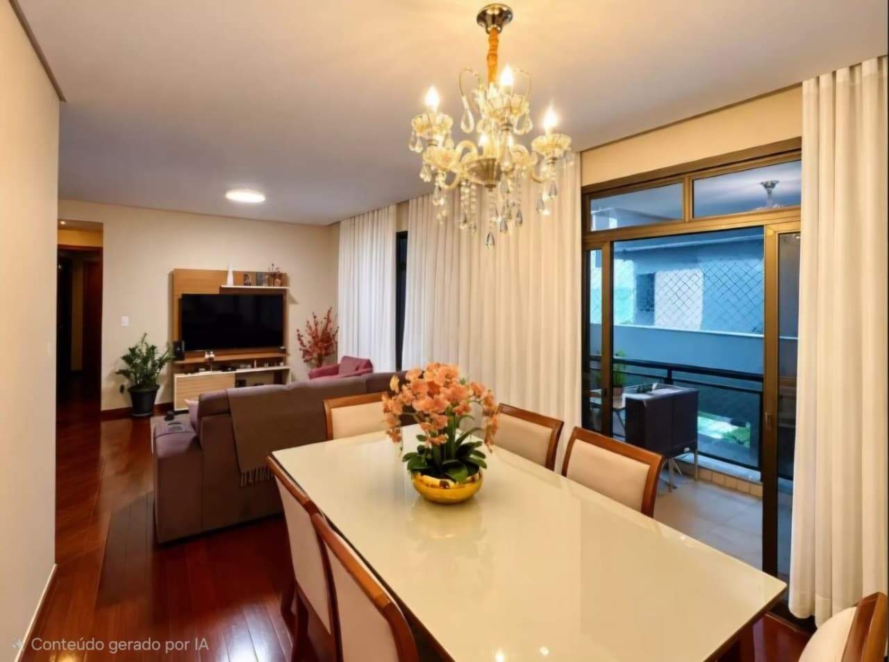 Imagem do imóvel Apartamento com 3 quartos para alugar no Buritis em Belo Horizonte de 110m²