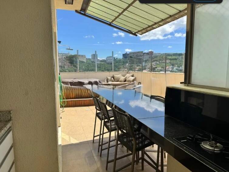 Imagem do imóvel Cobertura à venda, 3 quartos, 1 suíte, 3 vagas, Estoril - Belo Horizonte/MG