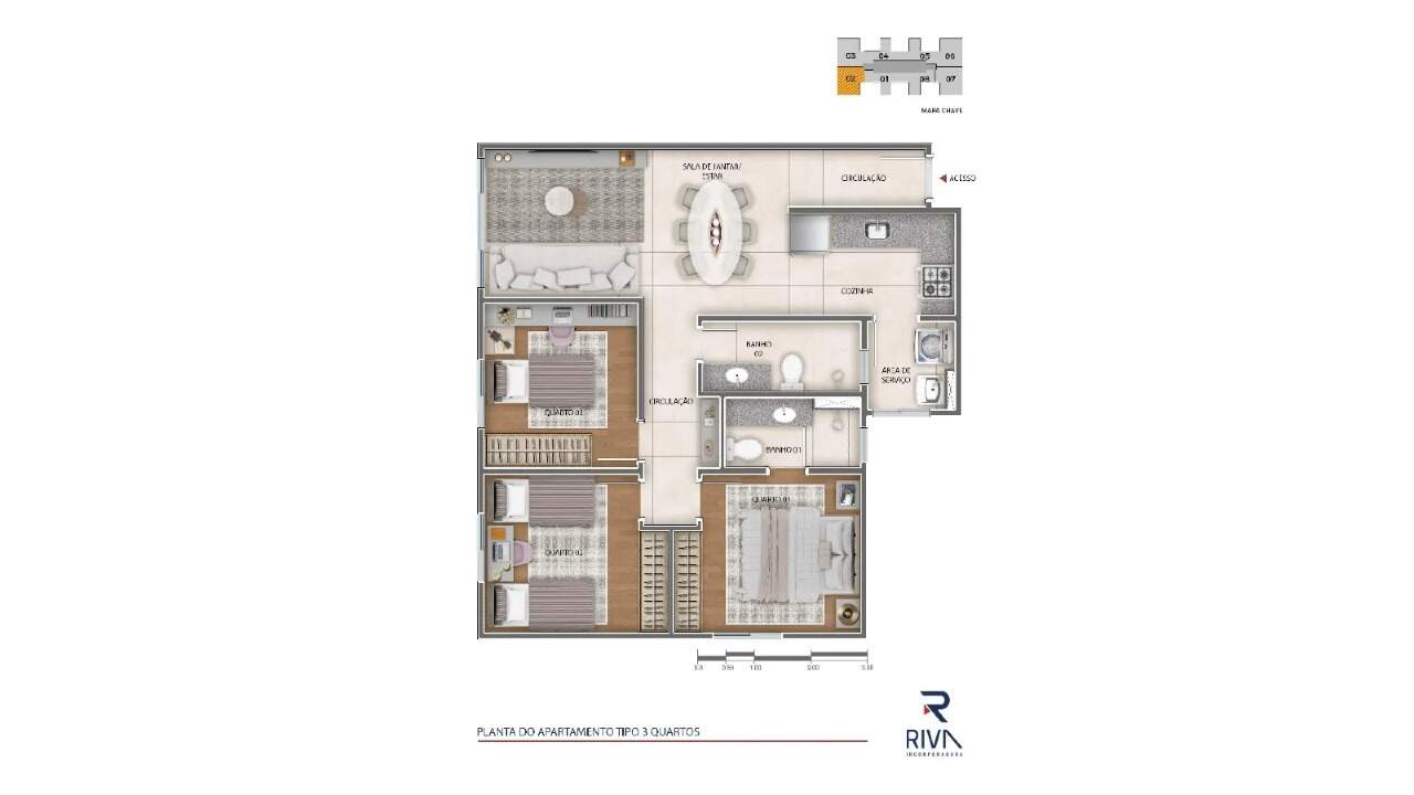 Imagem do imóvel Apartamento à venda, 3 quartos, 1 suíte, 2 vagas, Palmeiras - Belo Horizonte/MG