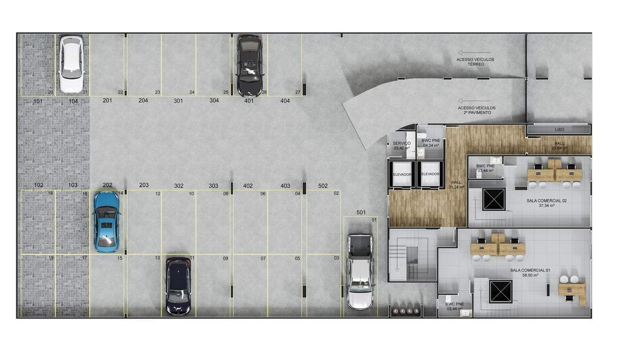 Apartamento à venda no Centro: 