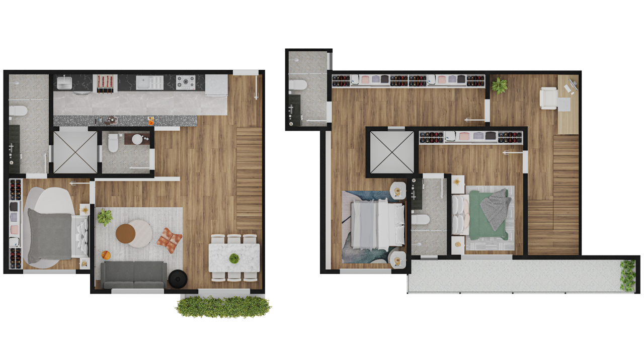 Apartamento à venda no Centro: 