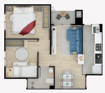 Apartamento à venda no Vila Industrial: 
