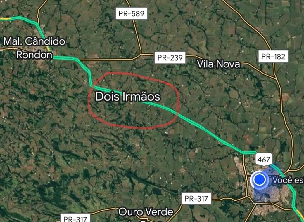 Sítio à venda no distrito dois irmãos: 