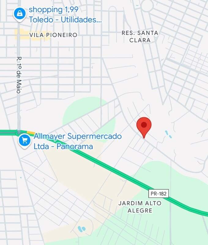 Lote à venda no Vila Pioneiro: 