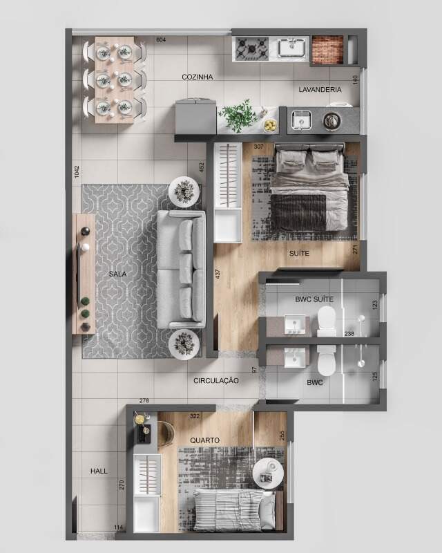 Apartamento à venda no Jardim Anápolis: 