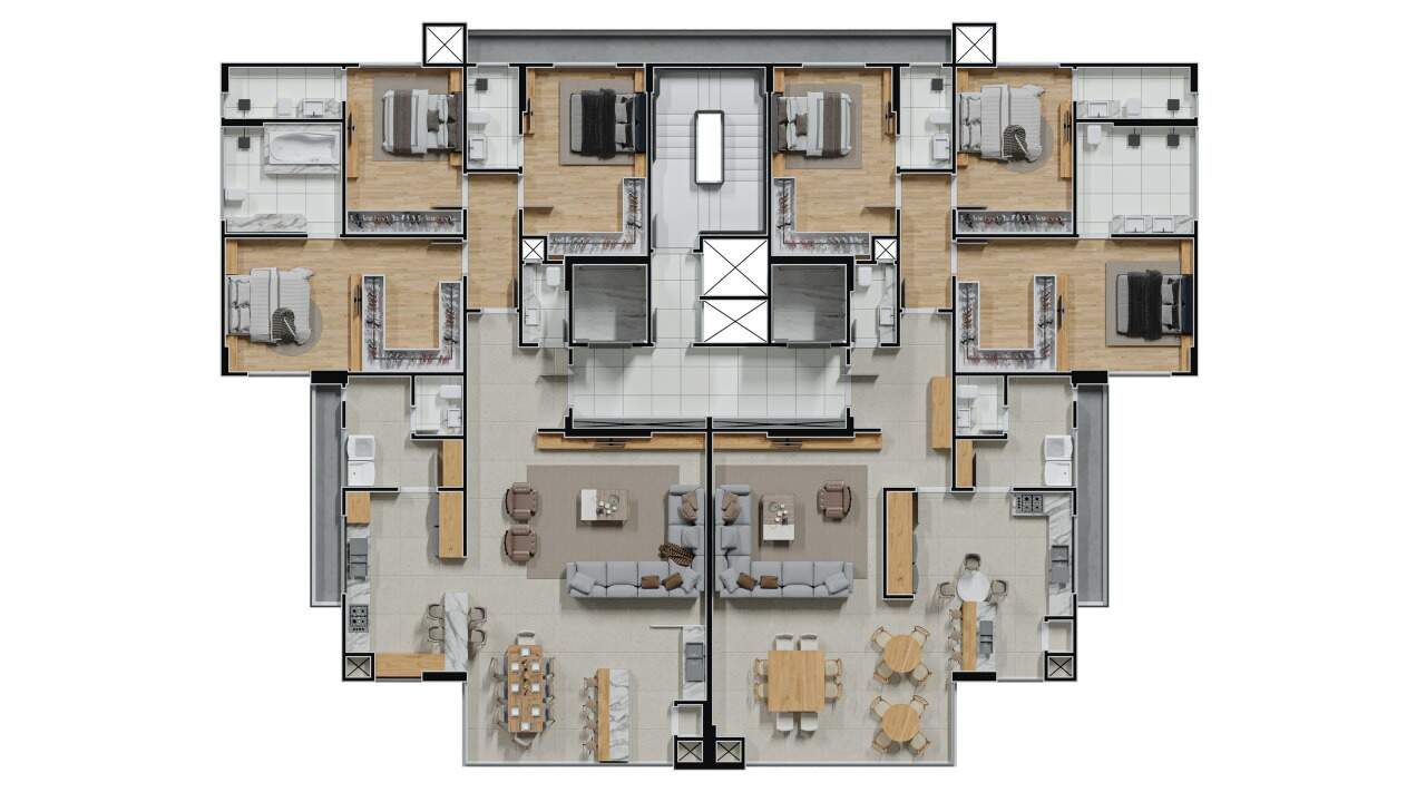 Apartamento à venda no Jardim La Salle: 