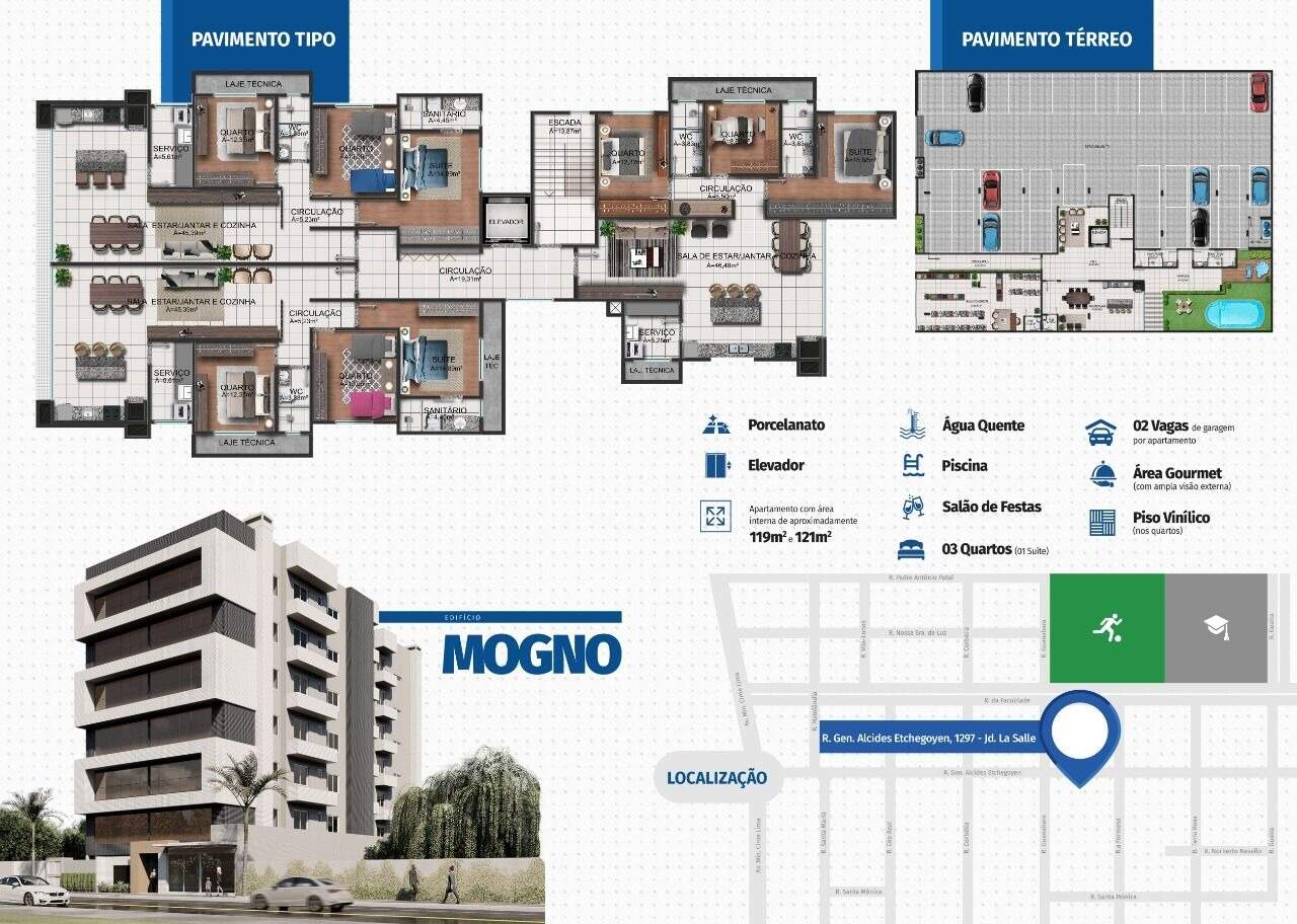 Apartamento à venda no Jardim La Salle: 