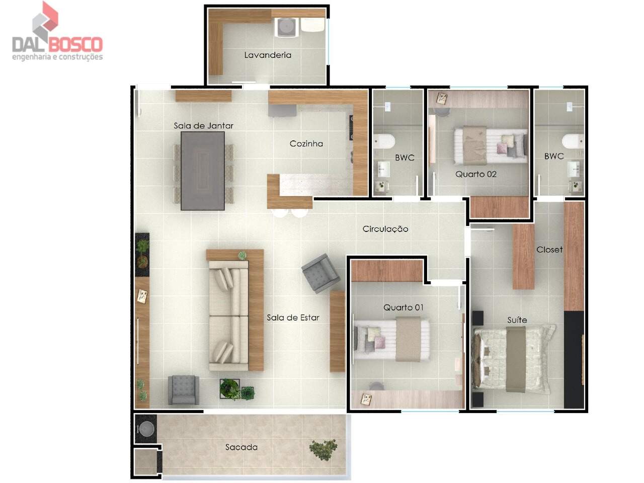Apartamento à venda no Centro: 