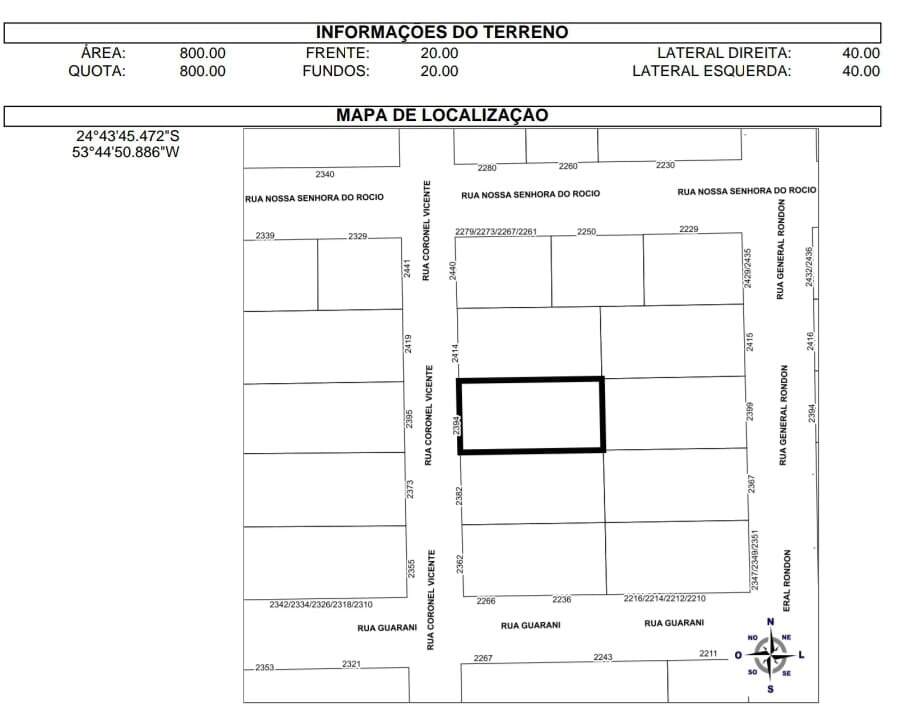 Lote à venda no Jardim La Salle: 