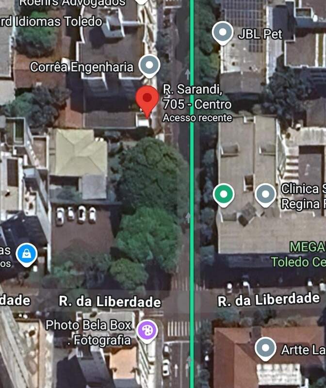 Lote à venda no Centro: 