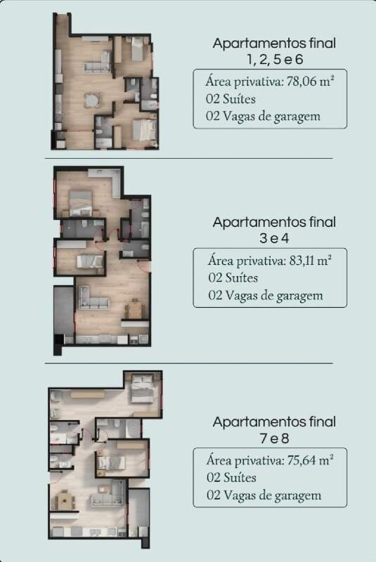 Apartamento à venda no Tocantins: 