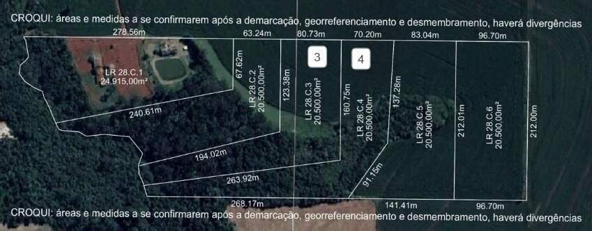 Chácara à venda no Área Rural de Toledo: 