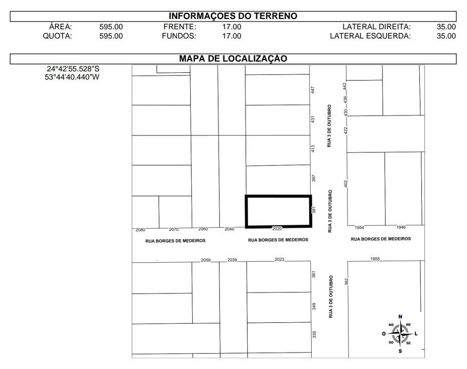 Lote à venda no Vila Industrial: 