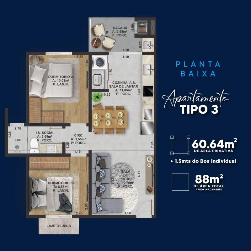 Apartamento à venda no Jardim Gisela: 