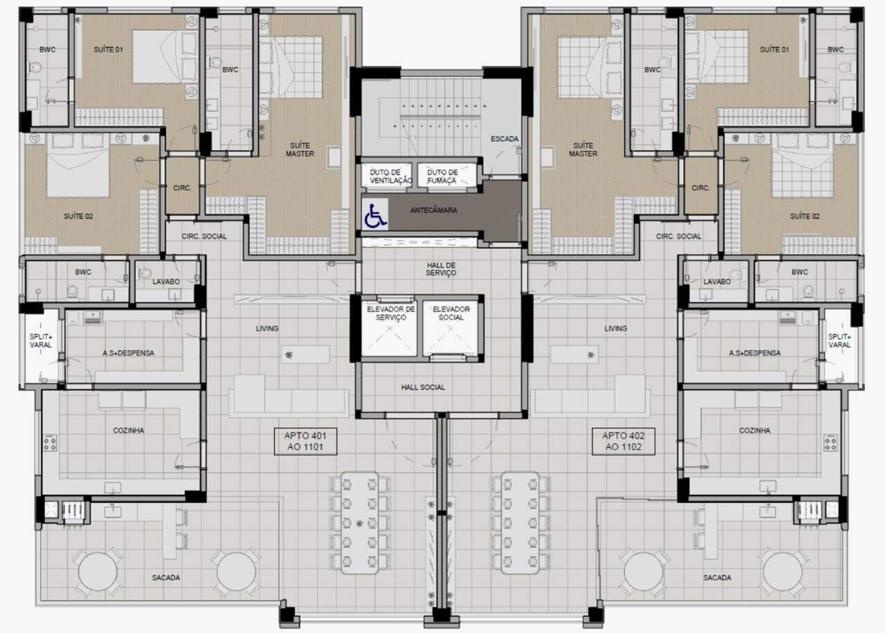 Apartamento à venda no Vila Industrial: 