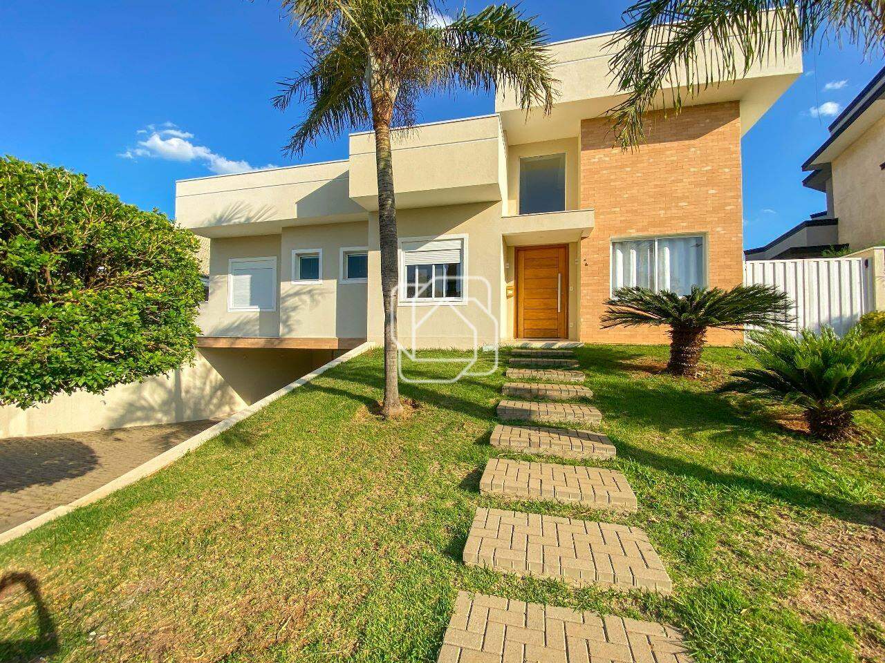 Casa de Condomínio à venda em Salto - SP - Condomínio Fazenda Palmeiras Imperiais: Fachada da casa