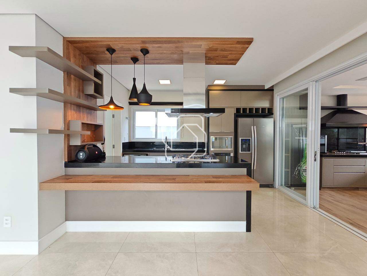 Casa de Condomínio à venda em Indaiatuba - SP - Jardim Maison Du Parc: Cozinha integrada