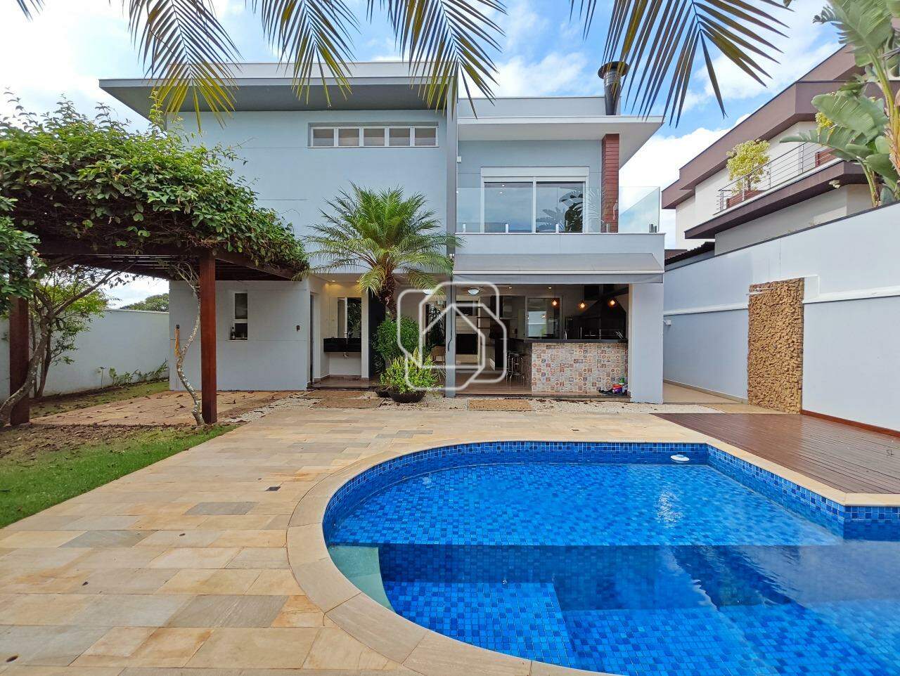 Casa de Condomínio à venda em Indaiatuba - SP - Jardim Maison Du Parc: Área da piscina