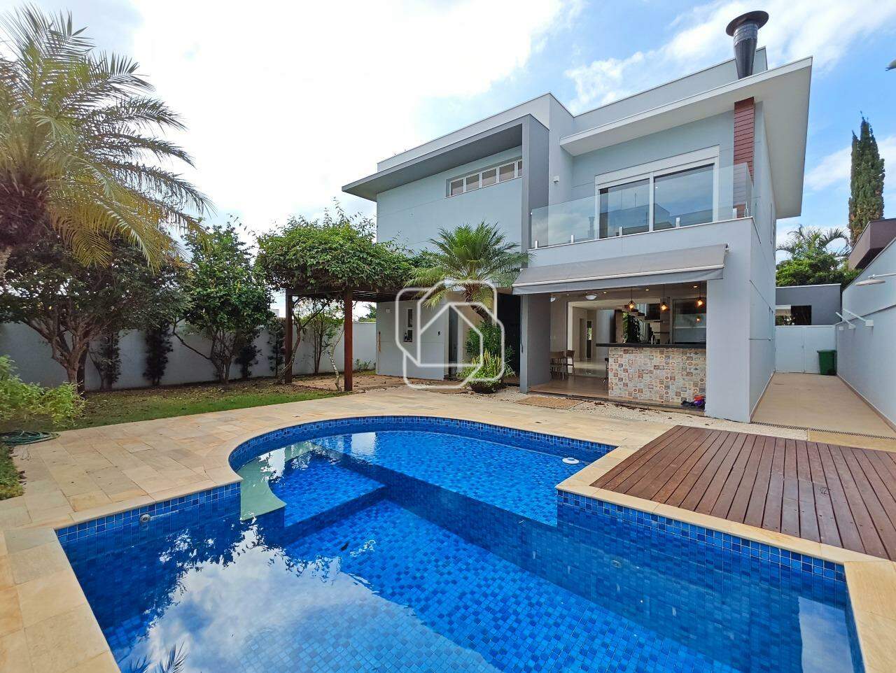 Casa de Condomínio à venda em Indaiatuba - SP - Jardim Maison Du Parc: Área da piscina