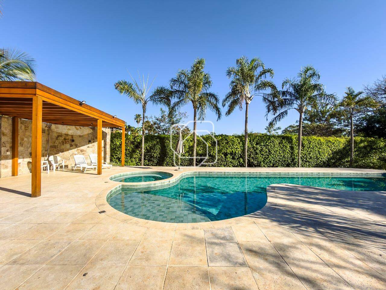Casa de Condomínio à venda em Indaiatuba - SP - Lagos de Shanadu: Área da piscina